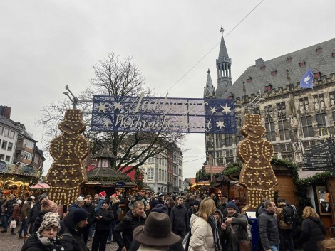 Marché de Noël à Aix-La-Chapelle